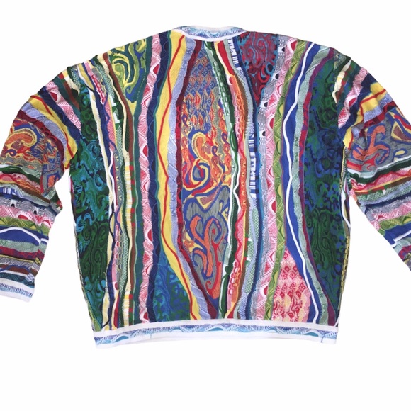 COOGI MULTICOLOR Knit Sweater 4XL - Picture 4 of 9